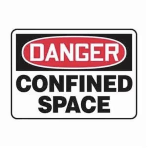 Accuform SAFETY SIGN EMERGENCY SHOWER 14 in X MCSA947XT - main